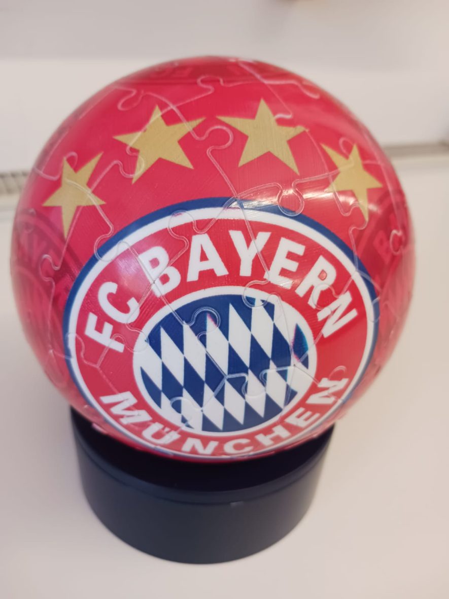 FC Bayern München Puzzle Ball Nachtlicht